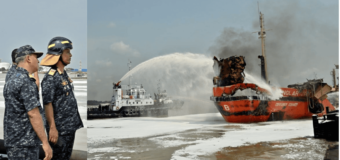 Bangladesh Shipping Owned Crude Oil Tanker BANGLAR SHOURABH Catches Fire: One Dead