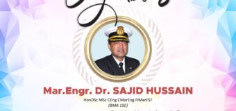 IMO has re-appointed Sajid Hussain as ‘IMO Maritime Ambassador’